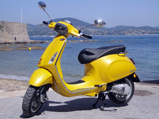 Location Scooter Vespa 50 cc