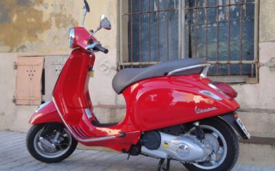 Location Scooter Vespa 125 cc