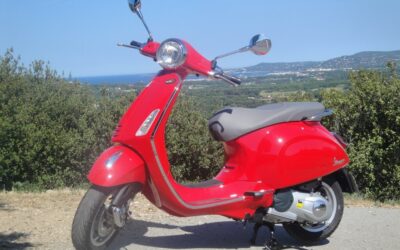 50 cc Vespa Scooter Rental